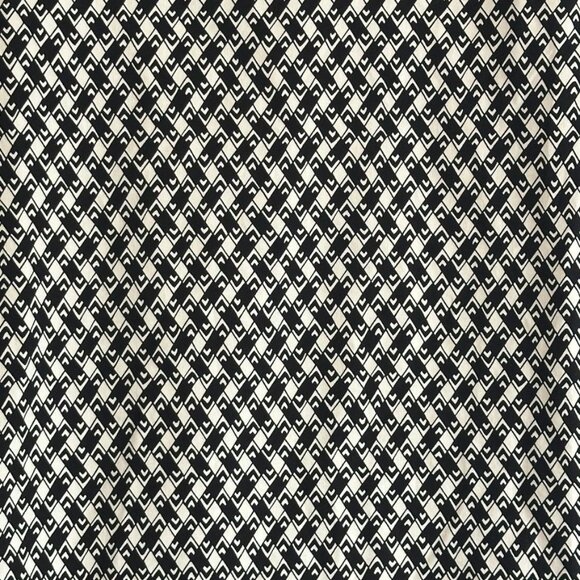 Anthropologie Ariana Asymmetrical Ruffle-Hem Dress  Black & White Size L NWT - Picture 5 of 14